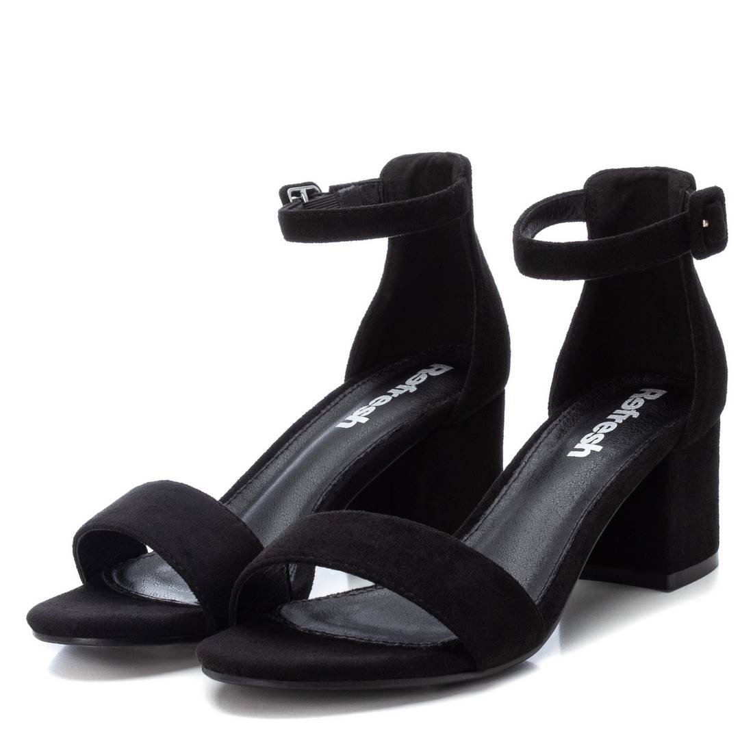 REFRESH Donna Sandali con tacco 170789 Nero