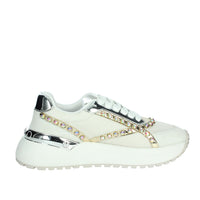 PINKO Donna Sneakers bassa SS0021 E008 Bianco/Argento