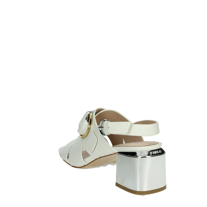 PINKO Donna Sandali con tacco SD0055 P001 Bianco