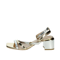 PINKO Donna Sandali con tacco SD0051 P005 Argento/Oro