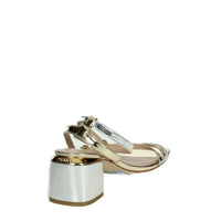 PINKO Donna Sandali con tacco SD0051 P005 Argento/Oro