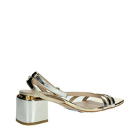 PINKO Donna Sandali con tacco SD0051 P005 Argento/Oro