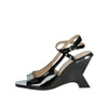 Pinko Femme Sandale compensée SD0047 E002 Noir