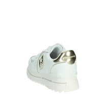 LIU-JO Donna Sneakers bassa MAXI WONDER 85 Bianco/Oro