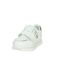 LIU-JO Donna Sneakers bassa MAXI WONDER 85 Bianco/Oro