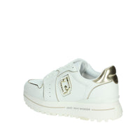 LIU-JO Donna Sneakers bassa MAXI WONDER 85 Bianco/Oro