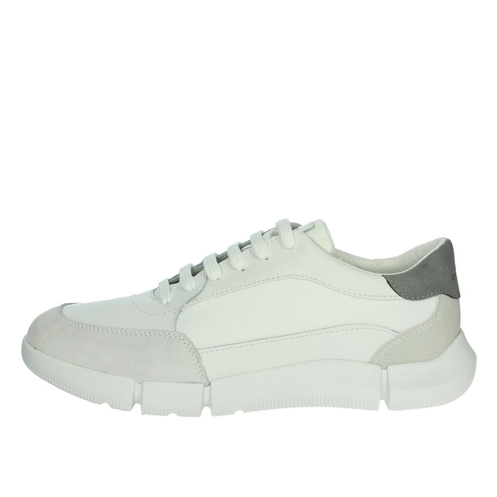GEOX Uomo Sneakers bassa U45FF 04311 Bianco