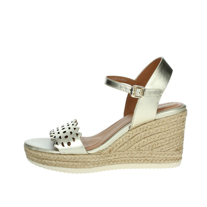GEOX Donna Sandali con zeppa D45GVA 000CF Oro