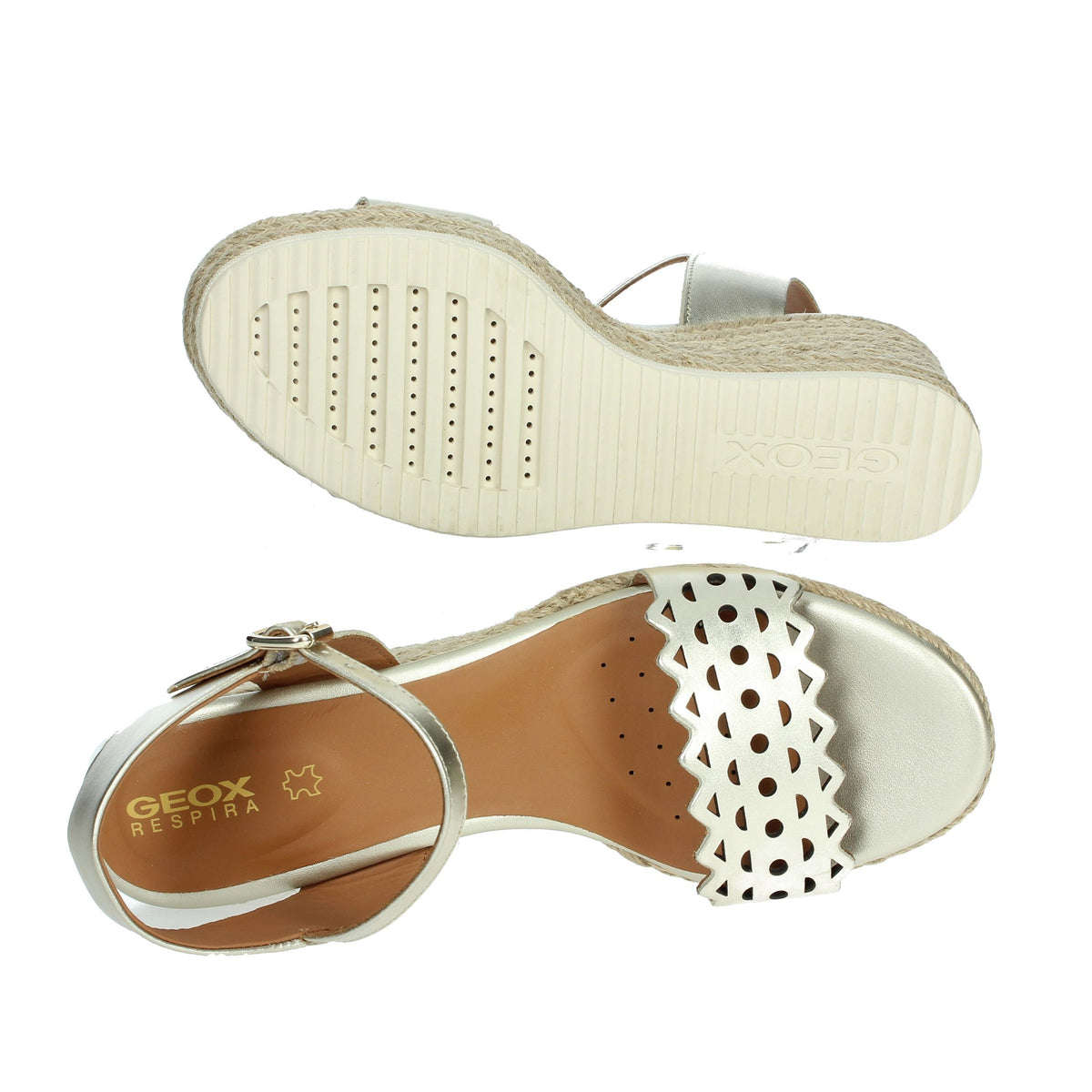 GEOX Donna Sandali con zeppa D45GVA 000CF Oro