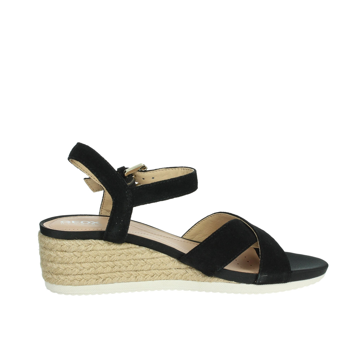 GEOX Donna Sandali con zeppa D02HHC 00022 Nero