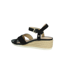 GEOX Donna Sandali con zeppa D02HHC 00022 Nero