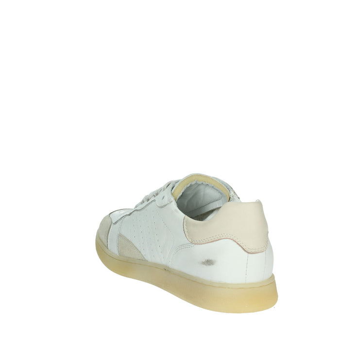 D.A.T.E. Donna Sneakers bassa W401-SL-SF-WP Bianco/Rosa