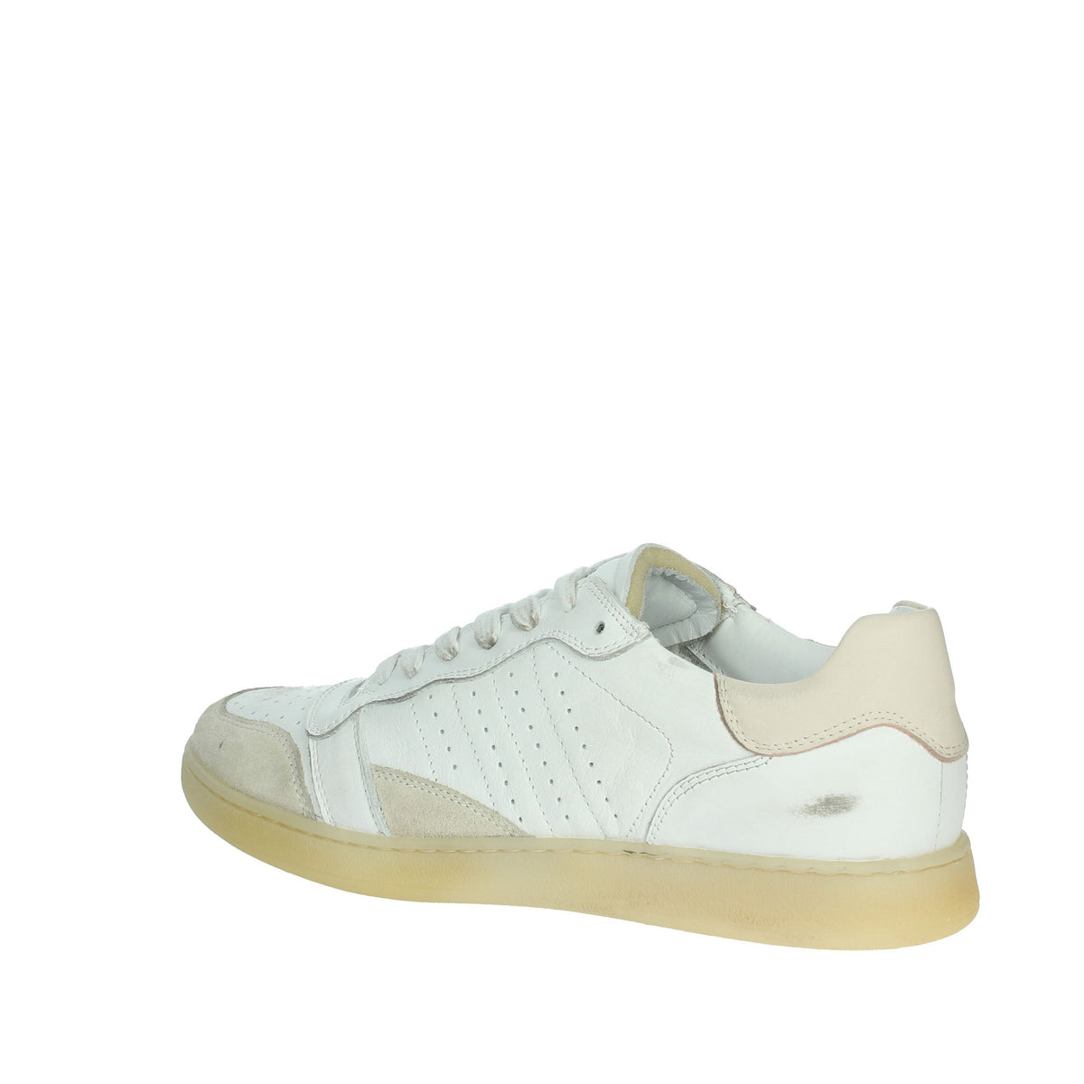 D.A.T.E. Donna Sneakers bassa W401-SL-SF-WP Bianco/Rosa