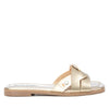 Refresh Damen Flache Pantolette 171935 Gold