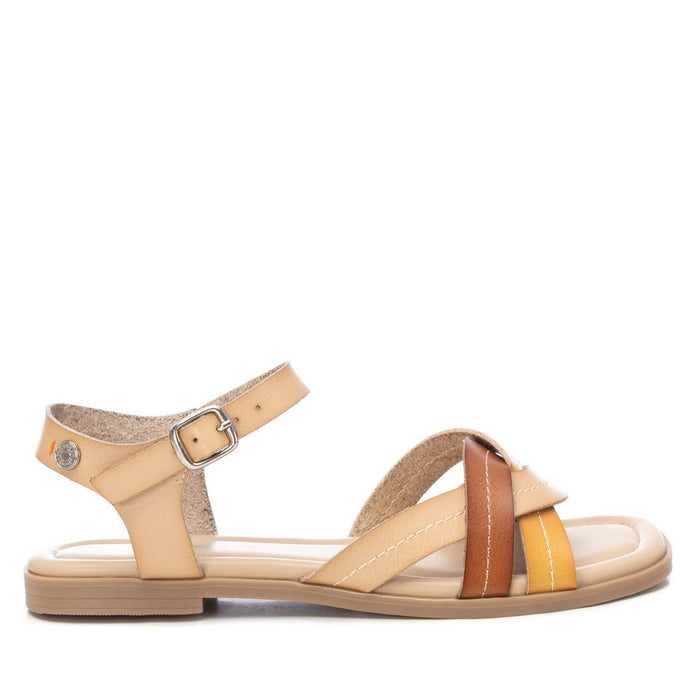 REFRESH Donna Sandali bassi 171936 Beige/Cuoio