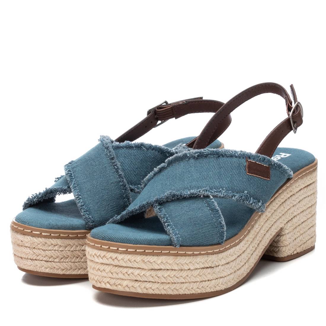 REFRESH Donna Sandali con tacco 171596 Jeans