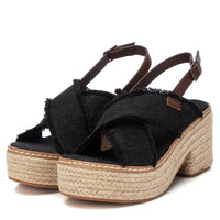 REFRESH Donna Sandali con tacco 171596 Nero