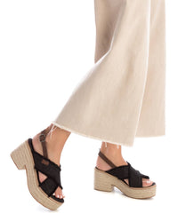 REFRESH Donna Sandali con tacco 171596 Nero