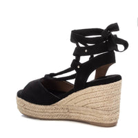 REFRESH Donna Sandali con zeppa 170771 Nero