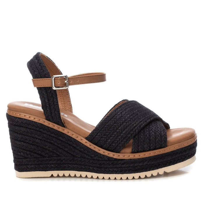 REFRESH Donna Sandali con zeppa 171543 Nero