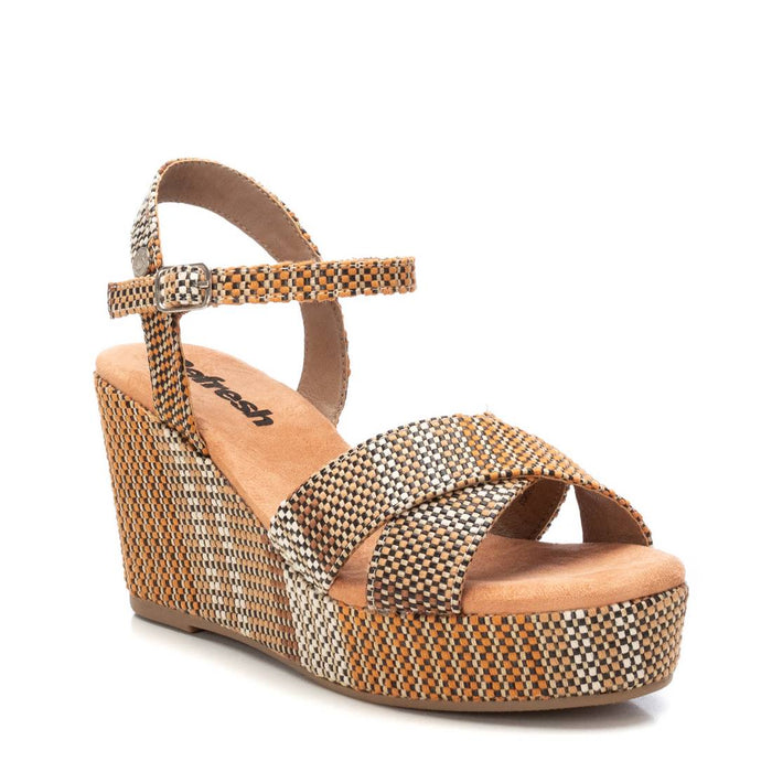 REFRESH Donna Sandali con zeppa 171806 Taupe