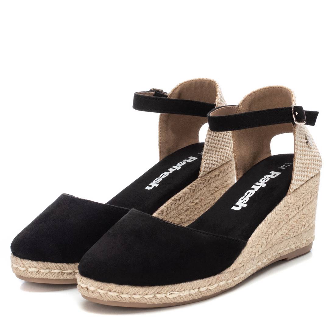 REFRESH Donna Espadrillas 170770 Nero