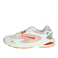 D.A.T.E. Uomo Sneakers bassa M401-SN-ME-WR Bianco/Rosso