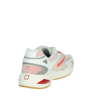D.A.T.E. Uomo Sneakers bassa M401-SN-ME-WR Bianco/Rosso