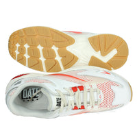 D.A.T.E. Uomo Sneakers bassa M401-SN-ME-WR Bianco/Rosso