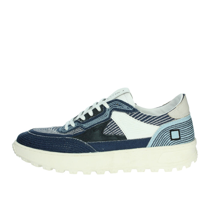 D.A.T.E. Uomo Sneakers bassa M401-K2-EM-BL Blu