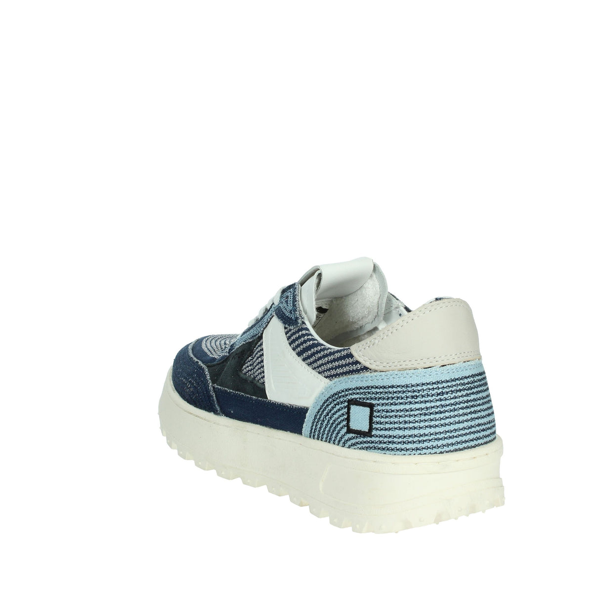 D.A.T.E. Uomo Sneakers bassa M401-K2-EM-BL Blu