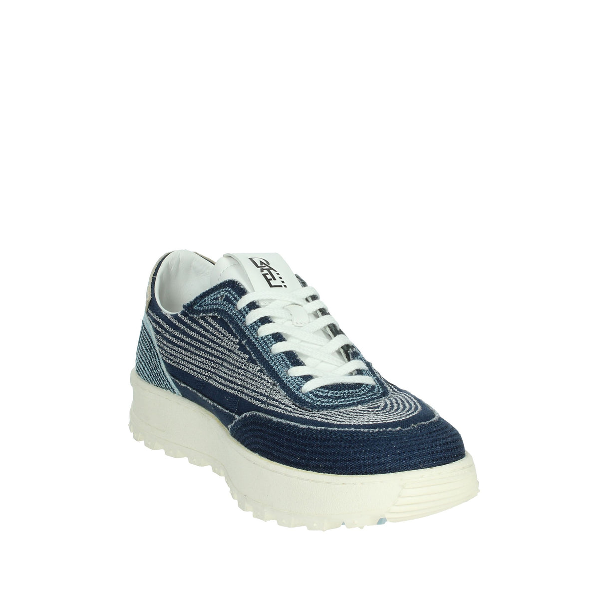 D.A.T.E. Uomo Sneakers bassa M401-K2-EM-BL Blu