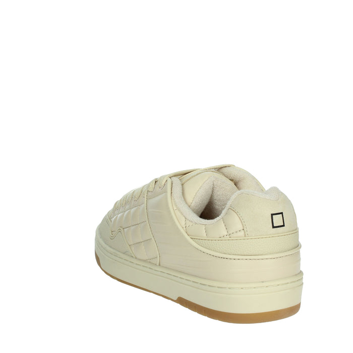 D.A.T.E. Uomo Sneakers bassa M401-SK-SF-BI Beige