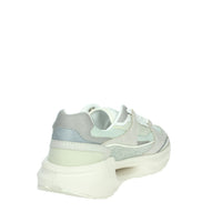 D.A.T.E. Uomo Sneakers bassa M401-VL-HD-BL Beige/Verde