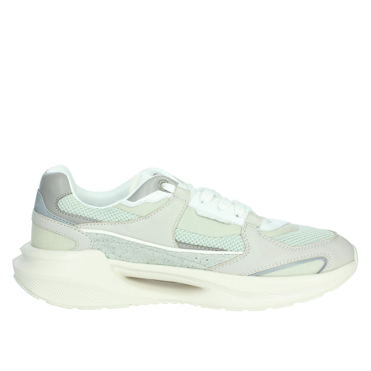 D.A.T.E. Uomo Sneakers bassa M401-VL-HD-BL Beige/Verde