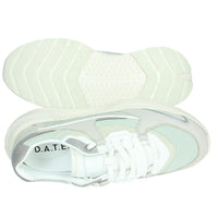 D.A.T.E. Uomo Sneakers bassa M401-VL-HD-BL Beige/Verde