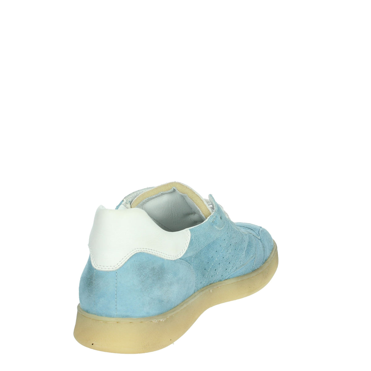 D.A.T.E. Uomo Sneakers bassa M401-SL-PW-SK Celeste