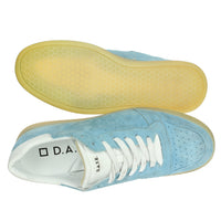 D.A.T.E. Uomo Sneakers bassa M401-SL-PW-SK Celeste
