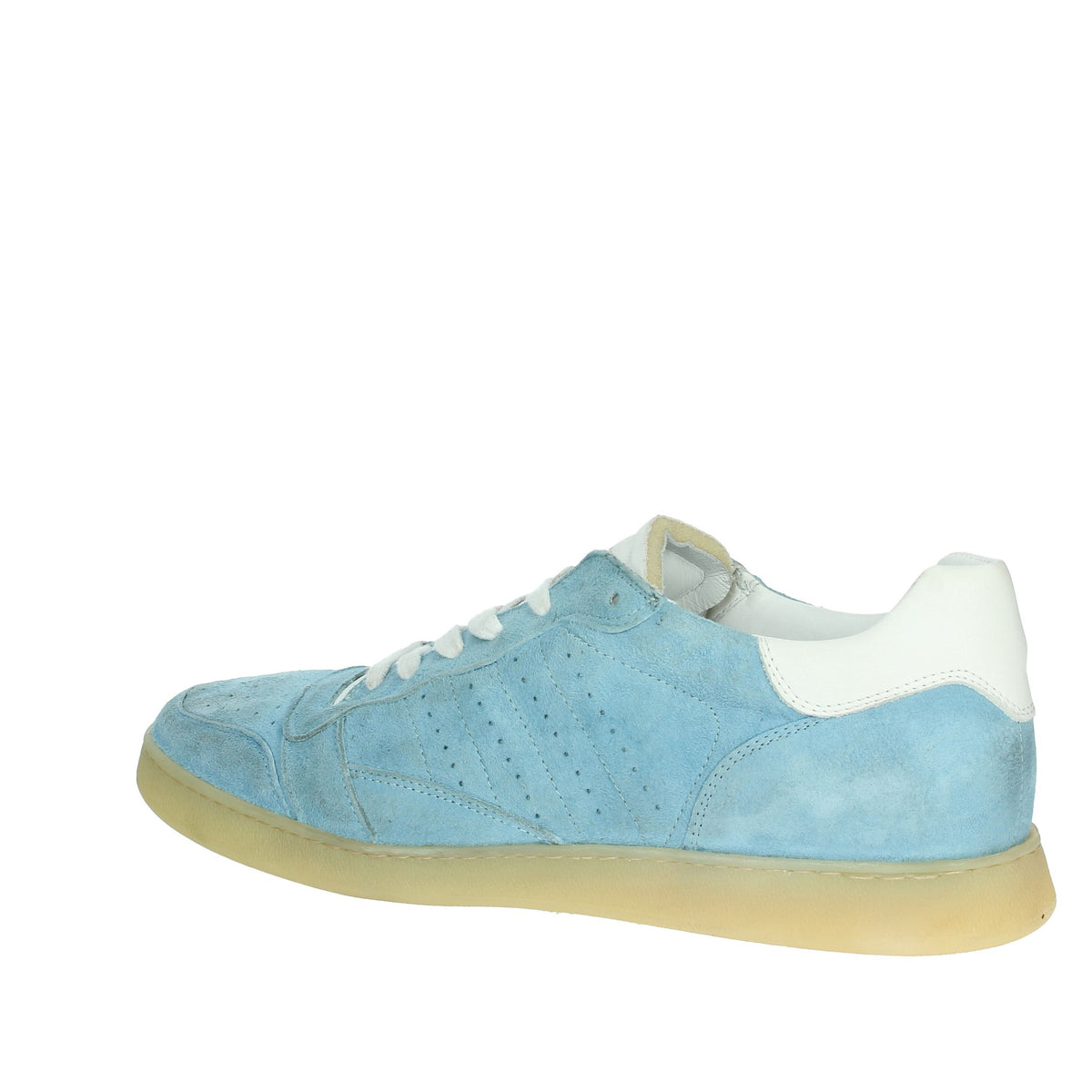 D.A.T.E. Uomo Sneakers bassa M401-SL-PW-SK Celeste
