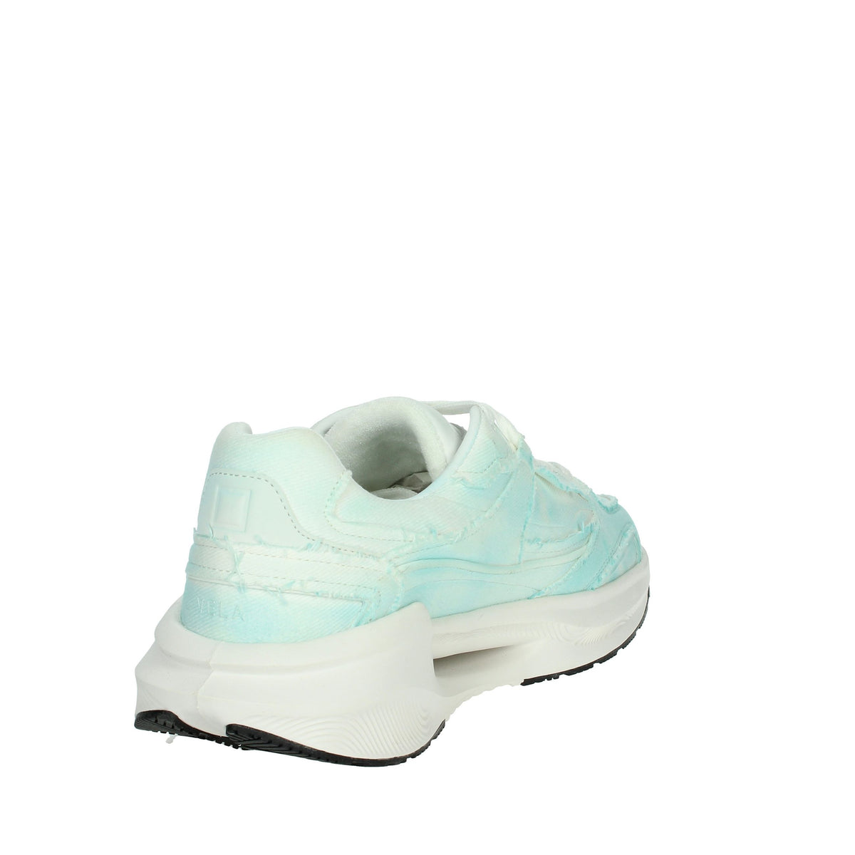 D.A.T.E. Uomo Sneakers bassa M401-VL-DN-FR Bianco/Celeste