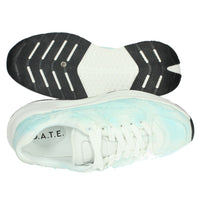 D.A.T.E. Uomo Sneakers bassa M401-VL-DN-FR Bianco/Celeste