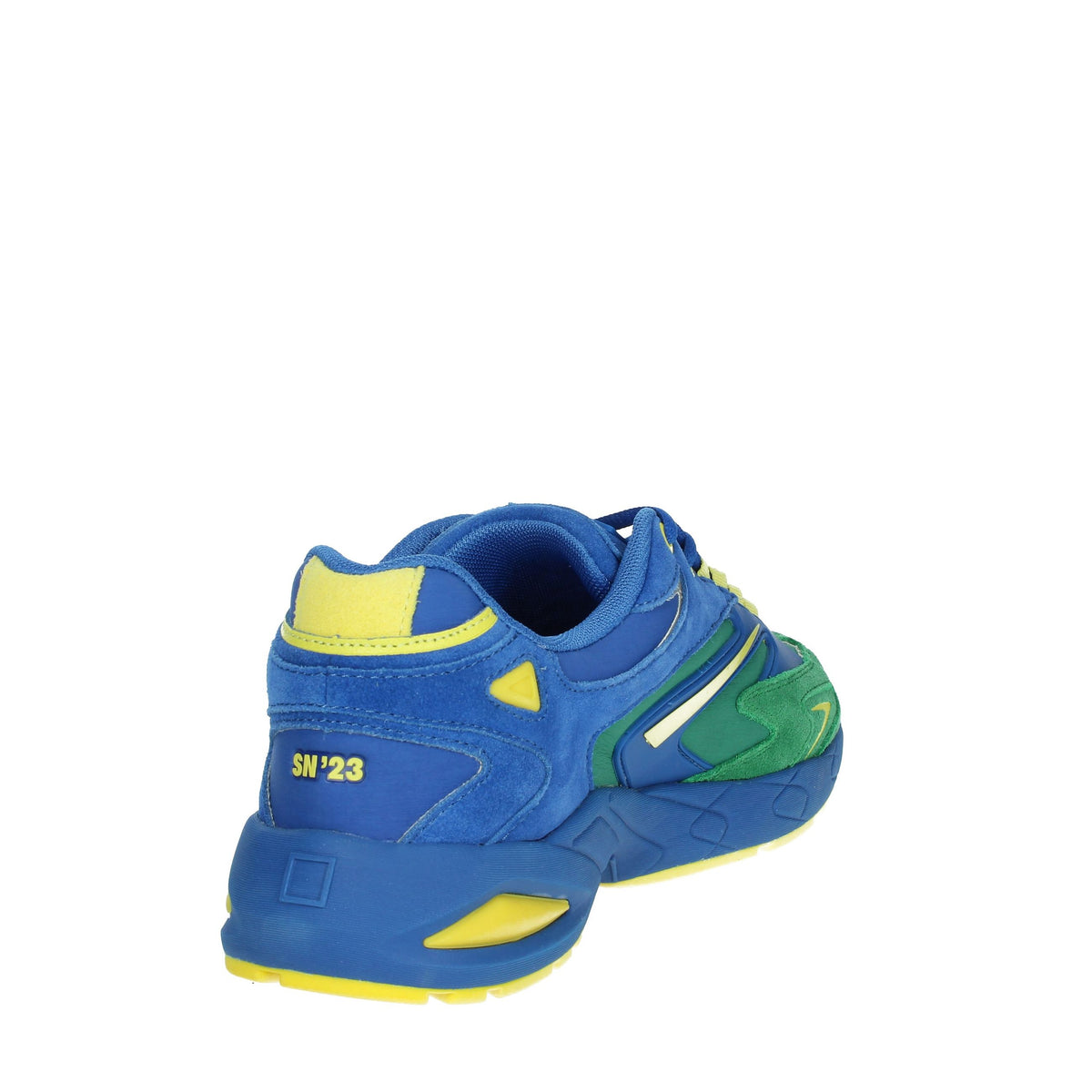 D.A.T.E. Uomo Sneakers bassa M401-SN-SU-BL Bluette
