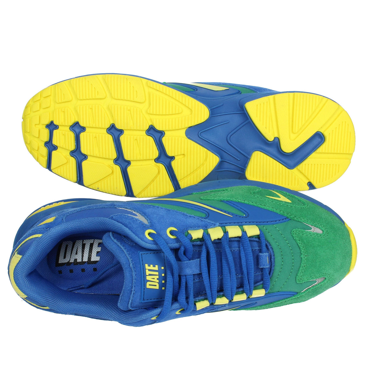 D.A.T.E. Uomo Sneakers bassa M401-SN-SU-BL Bluette