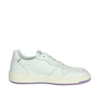 D.A.T.E. Donna Sneakers bassa W401-CR-FT-GP Bianco/Glicine