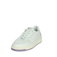 D.A.T.E. Donna Sneakers bassa W401-CR-FT-GP Bianco/Glicine