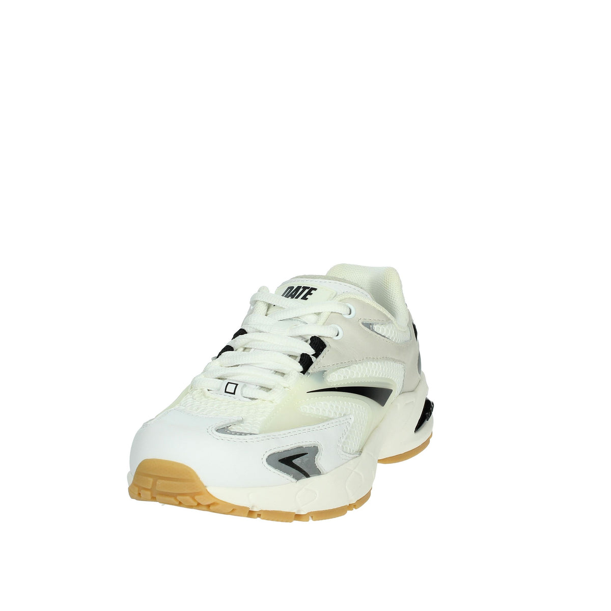 D.A.T.E. Donna Sneakers bassa W401-SN-ME-WA Bianco/Grigio