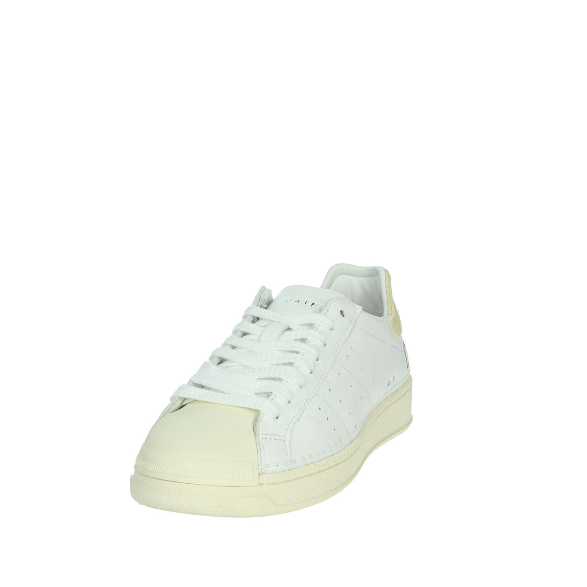 D.A.T.E. Donna Sneakers bassa W401-BA-IS-IR Bianco/Beige