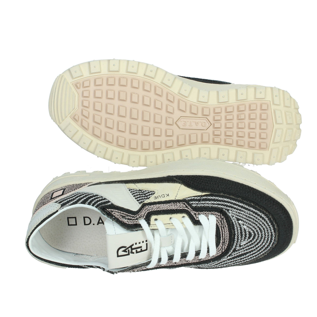 D.A.T.E. Donna Sneakers bassa W401-K2-EM-AN Antracite