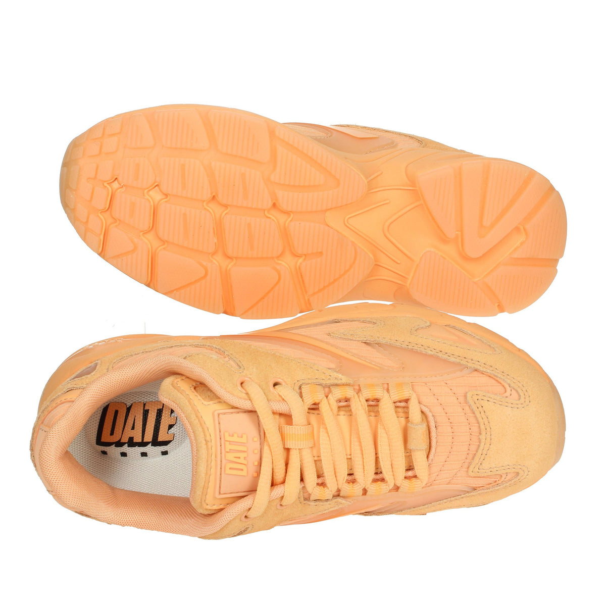 D.A.T.E. Donna Sneakers bassa W401-SN-CO-OR Arancione