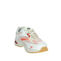 D.A.T.E. Donna Sneakers bassa W401-SN-ME-WR Bianco/Rosso
